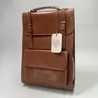 Ecosusi Camellia Messenger Bag/ Backpack for Laptop 15.6” - Brown