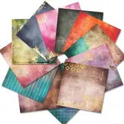24pcs Paper Pad Brilliant Life Scrapbooking Origami Art Album Journal DIY Craft