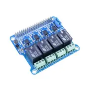 4-Channel Relay Shield Module extension board for Raspberry Pi A+/B+/2 B/3B L3US