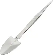ZZLZX Stainless Steel Planting Tweezers Shovel Potting and Bonsai Dual Purpose Shovel Tweezers Multi Functional Shovel Tweezers Set Gardening Tool Silver Color