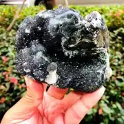 933g Natural Amethyst Geode Mineral Specimen Crystal Quartz Energy Decoration