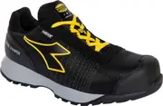 Diadora Utility Glove MDS MTX Low S3S, safety shoes unisex , color: Black/Yellow , size: 38 EU