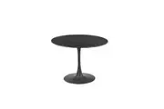 VI Spin Metal Legs Round Dining Table