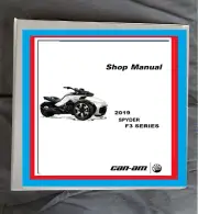 2019 Can-Am Spyder F3 F3-T F3-S F3 Limited motorcycle service manual book