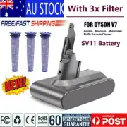 For Dyson V7 Battery & Filter Abosolute SV11 V7 Animal Trigger Motorhead