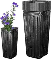 Tall Nursery Pots - Deep Plant Containers, Garden Seedling Pots, Root Growth Planters | Sturdy Nursery Pots Tall Nursery Pots - Plant Containers
