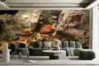 3D Rock Starfish Self-adhesive Removeable Wallpaper Wall Mural 1994