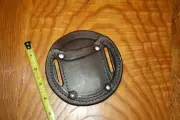 THICK Custom Leather Hand Made "LARGE PANCAKE" Knife Sheath-USA MADE