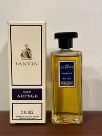 在飛比找Yahoo!奇摩拍賣優惠-Lanvin Eau Arpège 59ml 古董浪凡永恆之