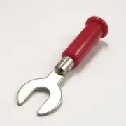 Sato Parts # TJ-1097-R, RED Large Spade Connector, Solder Type 16AWG Max
