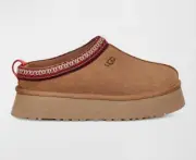UGG Women’s Tazz Platform Suede Chestnut Slippers