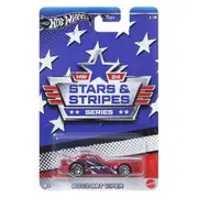 Hot Wheels 2024 Stars & Stripes Diecast Car 1:64 - 2013 SRT Viper