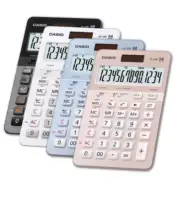 JS-40B Casio general calculator Black Pink Blue White