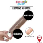 LETEN ROTATING HEATING DILDO VIBRATOR, ADULT FEMALE VIBRATIN