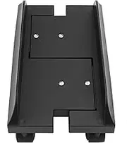 Computer Case Stand Holder Bracket Desktop Mainframe Storage Rack with Brake ECO-Friendly Adjustable Design Mainstream Models (Black)