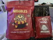New Woobles Harry Potter & Hedwig Wizarding World Crochet Kit Complete Beginner