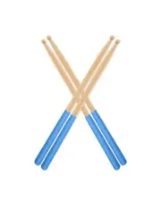 5A Drum Sticks, 2 Pair Maple Drumsticks with Anti-Slip Handles for Kids and A...