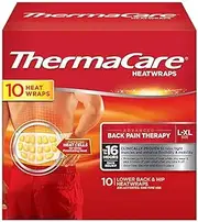 Thermacare Heatwraps Lower Back & Hip L-XL- SPECIAL LIMITED PACK OF 9 Count
