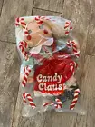 Avon Candy Claus Santa Christmas 17" Rag Doll Vintage 1990 Plush Stuffed Toy