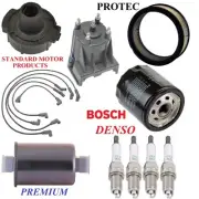 Tune Up Kit Filters Cap Wire Spark Plugs For CHEVROLET ASTRO L4 2.5L 1985-1987