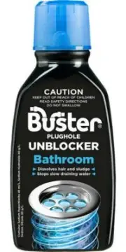 Buster Bathroom Plughole Unblocker 300mL