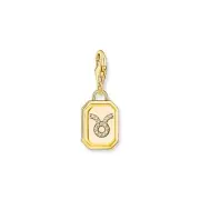 Genuine THOMAS SABO Taurus zodiac sign gold charm Pendant