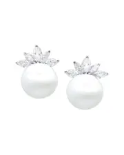 Diana M. Fine Jewelry 18K White Gold 2.55 ct. tw. Diamond Earrings