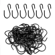 60 Pcs Small S Hooks for Hanging, 1 Inch S Shaped Hooks, Ornament Hooks, S Ha...