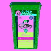 Greenies Feline Natural Dental Treats Tempting Salmon F