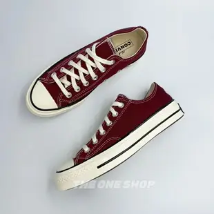 TheOneShop Converse 70s 1970s 酒紅色 低筒 帆布鞋 A01450C