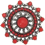 [BBirTtyQV] Vintage Cut-Out Rhinestone Brooch Temperament Bohemian Jewelry Pin