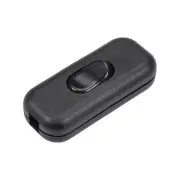 Inline Cord Switch AC 250V 6A On/Off Rocker Switch Lamp Light Switch Black