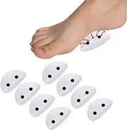 Mcvcoyh Arch Support Gel Pads with Megetic Pack of 6 High Arch Cushions - Adhesive Felt Foot Insert for Men Women - for Shoes, Sandals, Flip Flops, Boots, High Heels, Flat Feet