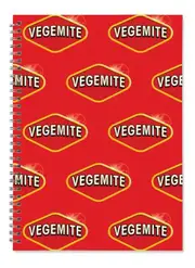 Vegemite Spiral Notepad