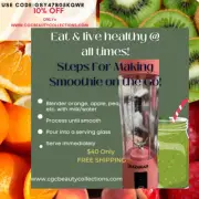 OlaZarah Portable Blender USB blender | Personal Blender on the Go, 13 oz
