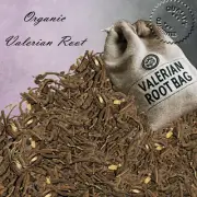 Valerian Root ORGANIC 100% Pure & Natural herb No Fillers Herbal Tea DRIED