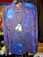 Robert Graham Cosmic Garden Limited Edition L/S Shirt Size Medium