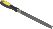 Eboxer 8In Flat Mill File, with Ergonomic Handle, Smooth Blade, T12 Carbon Steel