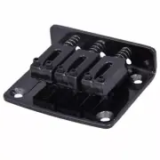 3-String Top Loading Hard-tail Bridge for Cigar Box Guitars Black