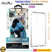 Samsung Galaxy S20 | S20+ | S20 ARMOUR Clear Case & TPU Screen Protector COMBO