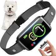 Bark Collar, Effective Dog Bark Collar for Small Dogs, Safe & Humane No Shock Barking Collar, Stop Bark Collar with 4 Adjustable Modes Beep Vibration and 7 Sensitivities, IP67 Waterproof