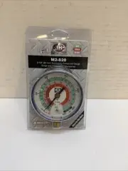 JB Industries M2-820 Glow In The Dark Manifold Gauges, 3-1/8"