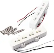 BESTonZON Bass Pickup Replacement 4 String Bass Guitar Pickups Open Style Bridge Neck Gmb09 Authentic Tone