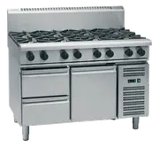 Waldorf 800 Series RN8803G-RB - 1200mm Gas Cooktop – Refrigerated Base