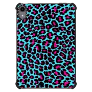 iPad mini (6th gen) iPad Impact Case Turquoise Fuchsia Pop Leopard