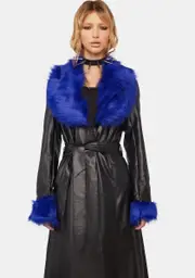 [Current Mood] No Sunlight Vegan Leather Coat