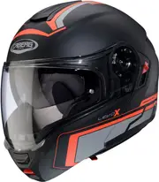 Caberg Levo X Elite, flip up helmet , color: Matt Black/Grey/Red , size: M