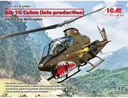ICM ICM32061 1:32-AH-1G Cobra (Late) US Attack Helicopter, Black