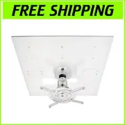 Universal Adjustable 2x2 Feet Ceiling Projector Mount - Lightweight & Durable