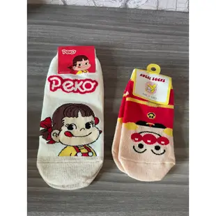 韓國製-牛奶妹/麵包超人襪子（合售）